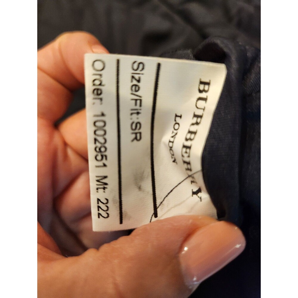 Burberry Ladies Quilted Fitted Black Jacket Sz Small - Picture 8 of 16